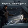 12000mAh High Capacity Multi-Function Car Jump Starter & Air Compressor, Emergency Battery Booster for Gas&Diesel Cars