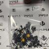 125Pcs 25 Types Micro Tact Push Button Switch Assorted Kit SMD DIP 2*4 3*6 4*4 6*6 12*12 Reset Mini Leaf Switches for Arduin