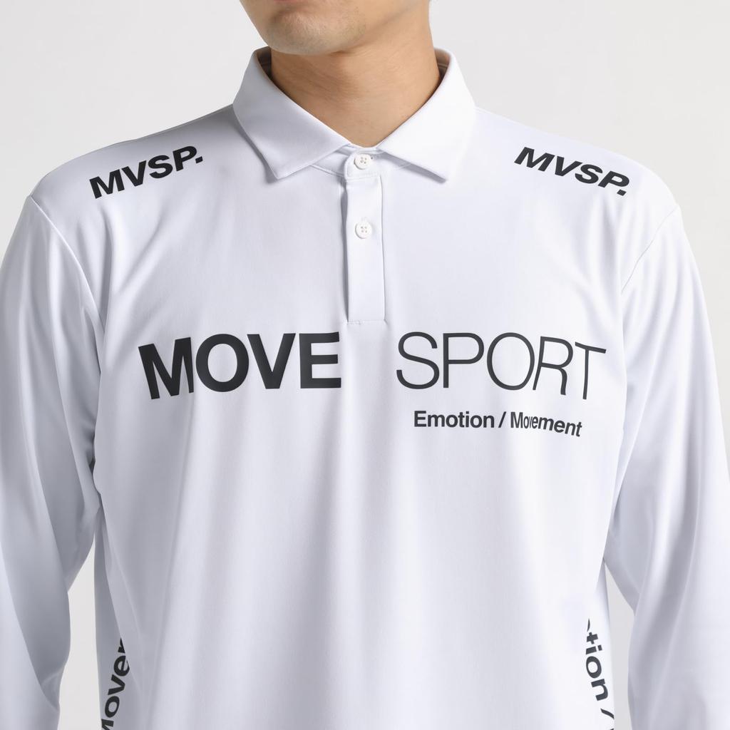 Move Sports Descente Golf Polo Amazon UV Cut Easy to Move Cool Shirt, Exclusive, Stretch, Moisture-Wicking, Quick-Drying, (UPF 50+), Sunscreen, in,