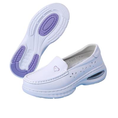 Fashion Women Work Shoes Comfortable for Work White Wedge Soft Sole Non-slip Caring Comfortable Nurse Mother Casual Platform Shoes