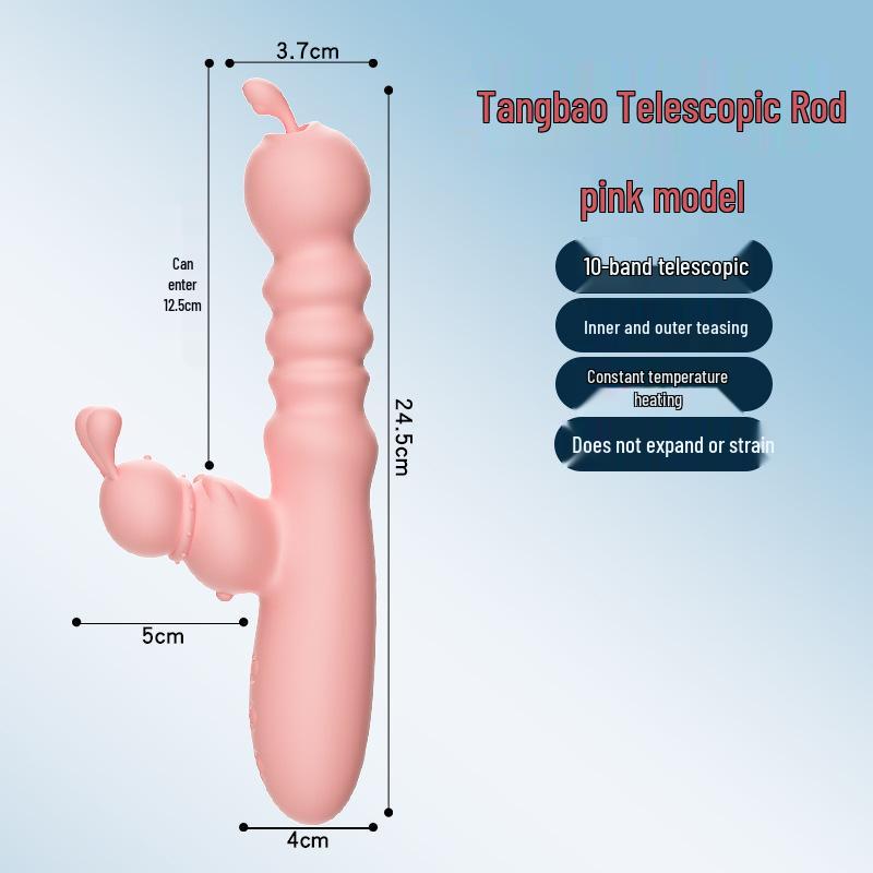 Vibrating Telescopic Massager for Adult Women - Fully Automatic