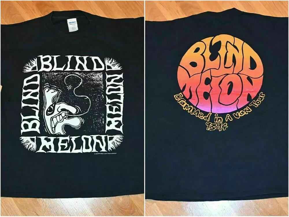 ФУТБОЛКА BLIND MELON КОНЦЕРТ 1993-94 ТУР РОК ГРАНЖ ГРУППА ФУТБОЛКА Унисекс Футболка S