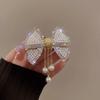 Bow Tassels, Pearl Clips, Headdresses, Girly Heads, Half Clips, Versatile Spring Hairpins,  Temperament Hairpins
