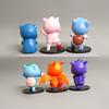 1 Set Nohara Shinnosuke Freizeit Shinnosuke Denken Hinlegen Anime Crayon Shin-Chan Sammelfiguren Modell Spielzeug Geschenk Ornamente