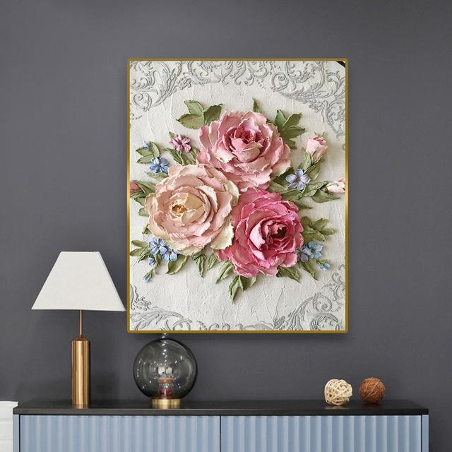 Art Scandinavian Flower Poster Home Decor Canvas Painting Wall Art Posters And Prints Wall Pictures For Living Room Decoration
