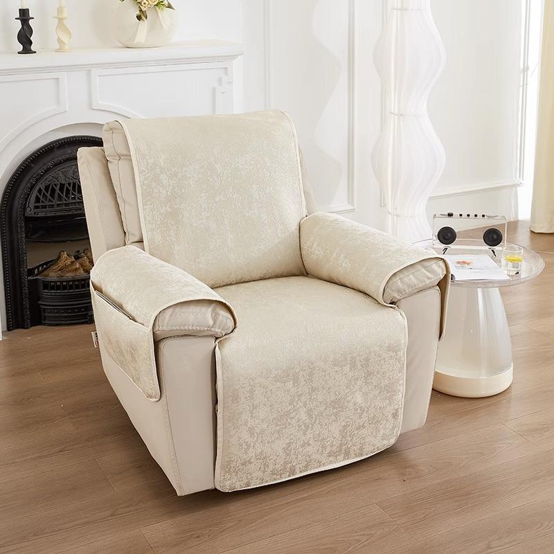 

Подушка для дивана Four Seasons, универсальная нескользящая высококачественная подушка из синели Chivas, чехол для дивана первого класса, чехол [Single-seat all-in-one]