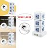 Reliable Uk Standard Vertical Power Strip With Multiple Usb Ports For Home And Office Use