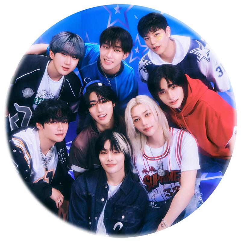 Stray Kids The Street Kids 2025 Calendar Badge Mirror Keychain Pendant Badge