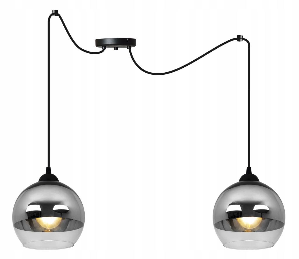 ELEGANT CHROME LED SPIDER HANGING LAMP