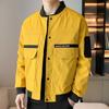 Men's jacket jacket spring and autumn new trend casual Korean version of handsome men's clothing versatile youth baseball uniform jacket
