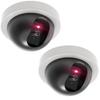 Realistic Large White Dome Surveillance Camera with Light - Hot-Selling Simulation Model