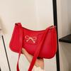 Casual Stylish Modern Small Handbag For Women With Bow Detail Available In Various Colors