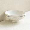 Sesame Glaze Tall Bowl Solid Color Ceramic Bowl Minimalist Tableware Bowl Household Round Vegetable Bowl Face Cream Salad Bowl