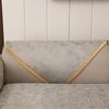 Luxury Gilding Sofa Cover Four Season Leather Universal Sofa Towel Chenille Non-Slip All-Inclusive Cover Cloth Cushion Gold Edge