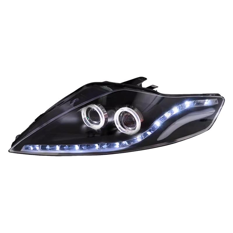 Ford Mondeo S-Max (07-13) Headlight Assembly with Modified Lens, DRL, and Flowing Turn Signals