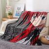 Gremory  Print Flannel Blanket, High Quality Comfortable for All Seasons, Home Decor, Warmth and Comfort
