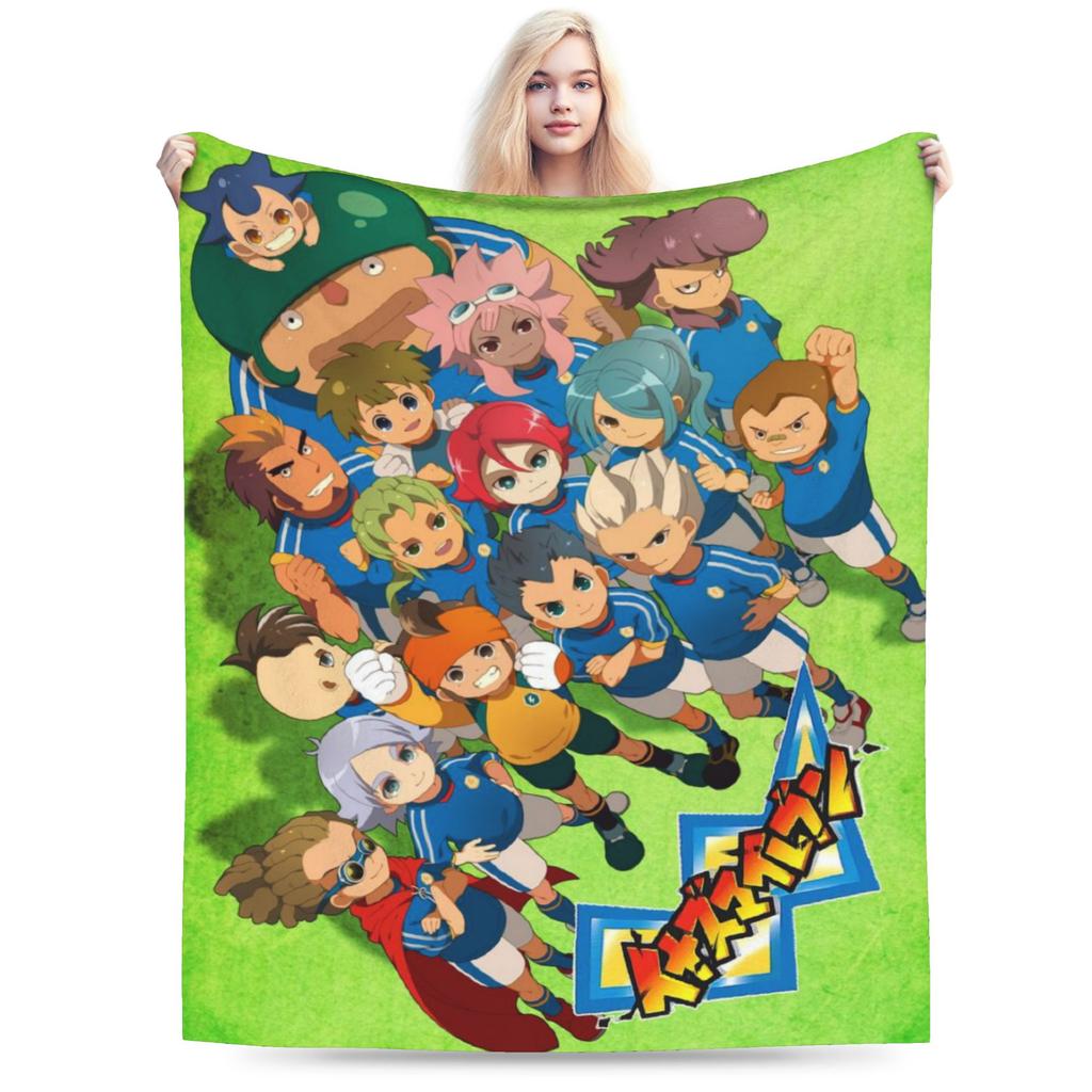Stylish Inazuma Eleven: Victory Road Blanket Super Soft Flannel Comfortable Throw Blankets Machine Washable