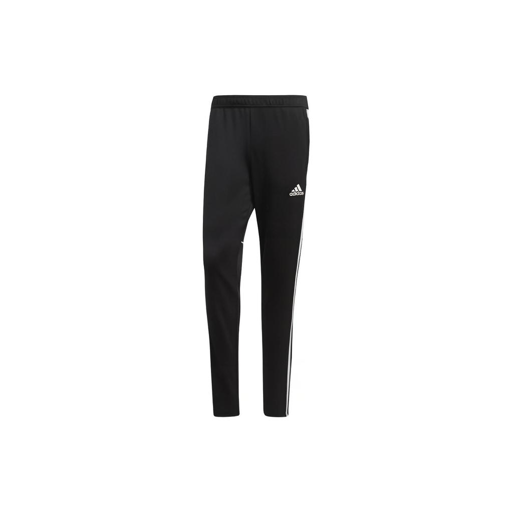 Adidas Retro Sport Side Stripe Elastic Waist Mid Rise Knitted Sweatpants Men Bottoms Black CZ5560