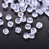 100pcs Transparent Silicone Anti-slip Ear Plug Stud Earrings Back-buckle Cap for Jewelry Making Earrings DIY Accessory Wholesale