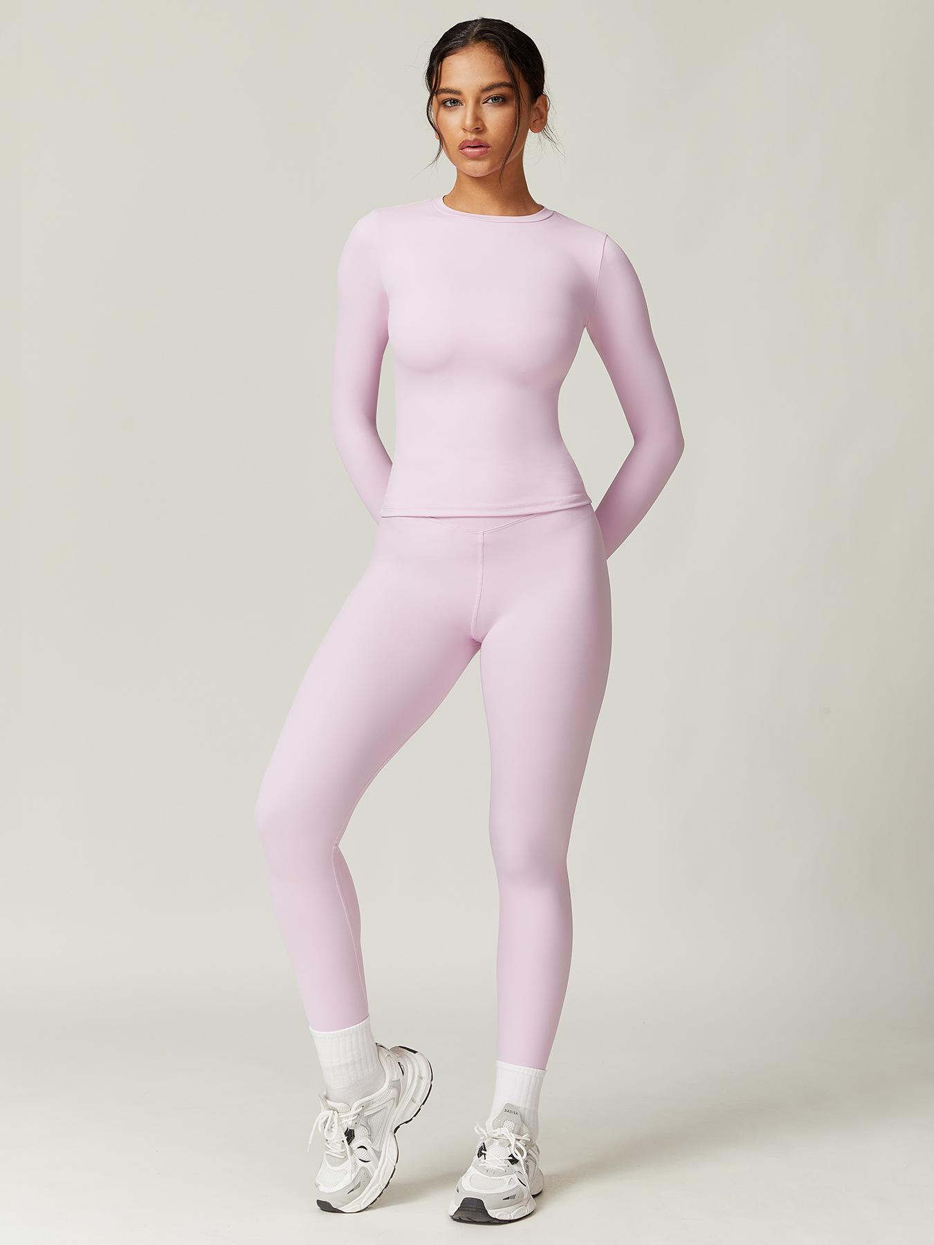 

Женский зимний комплект леггинсов для йоги с высокой посадкой и фитнес-куртки с длинным рукавом Small