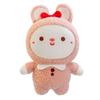 Cute Healing Rabbit Doll Expression Little Rabbit Plush Toy Sleeping Doll Children's Pillow Gift Girl