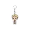 55MM Anime Attack on Titan Keychain Eren Jaeger/Mikasa Ackerman/Armin Arlert Key Chain Acrylic Model Plate Christmas Gifts