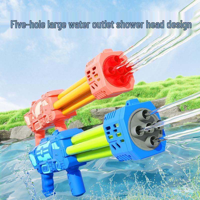 Large Capacity Pull-Out Water Gun Toy for Kids - Perfect for Beach and Water Play Activities