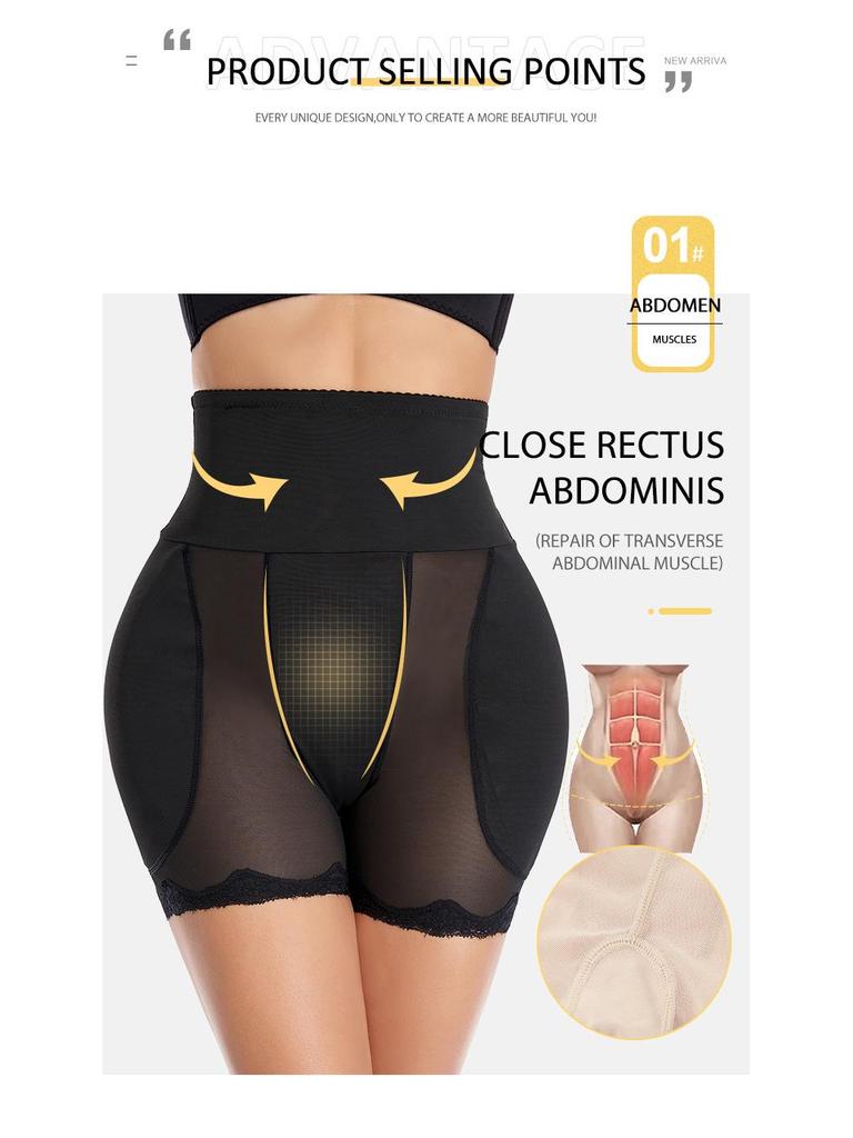 Sömlösa Shapewear med Hög Midja: Byxor för magkontroll och höftlyft efter förlossningen.
