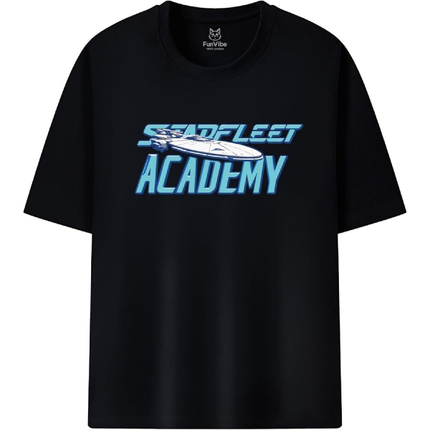 Fun Vibe Starfleet Academy Graphic T-Shirt S