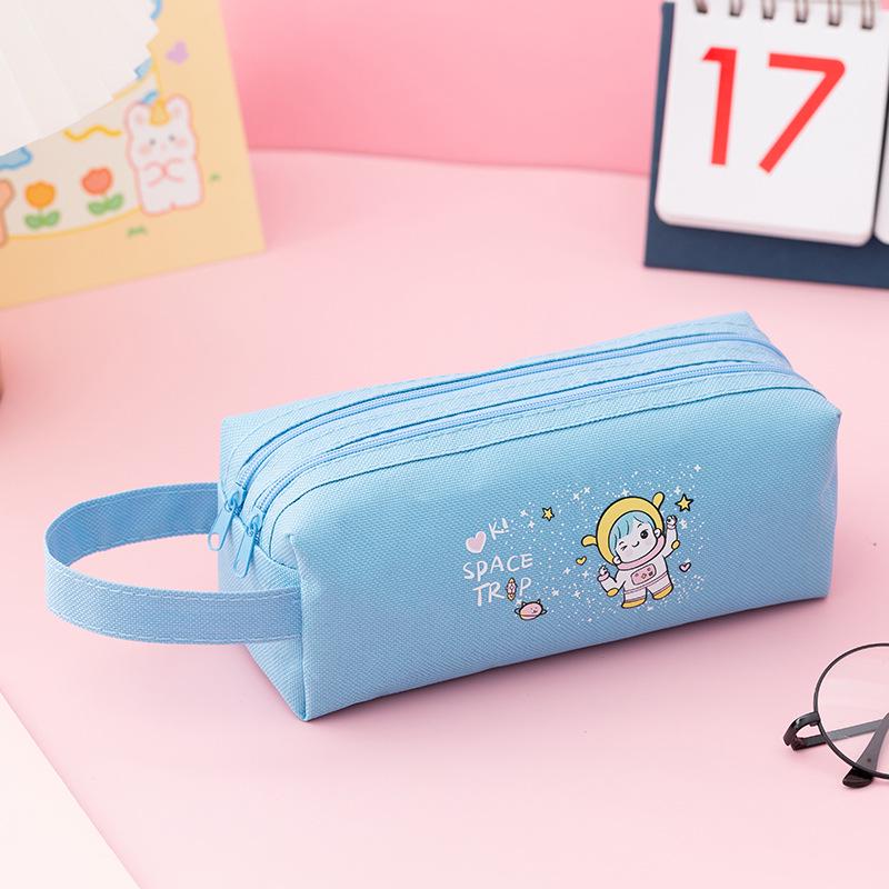 Large Capacity Cute Cartoon Pencil Case for Women - Custom Logo Printing Available