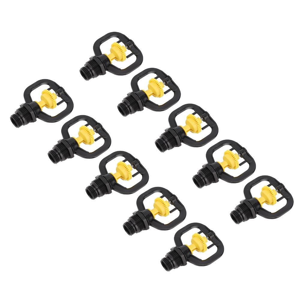 10PCS G1/2 and G3/4 Male Thread Rotating Irrigation Sprinklers  Garden Irrigation