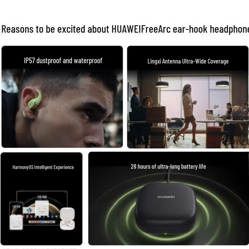 HUAWEI FreeArc Open-Ear Bluetooth Sports Headphones