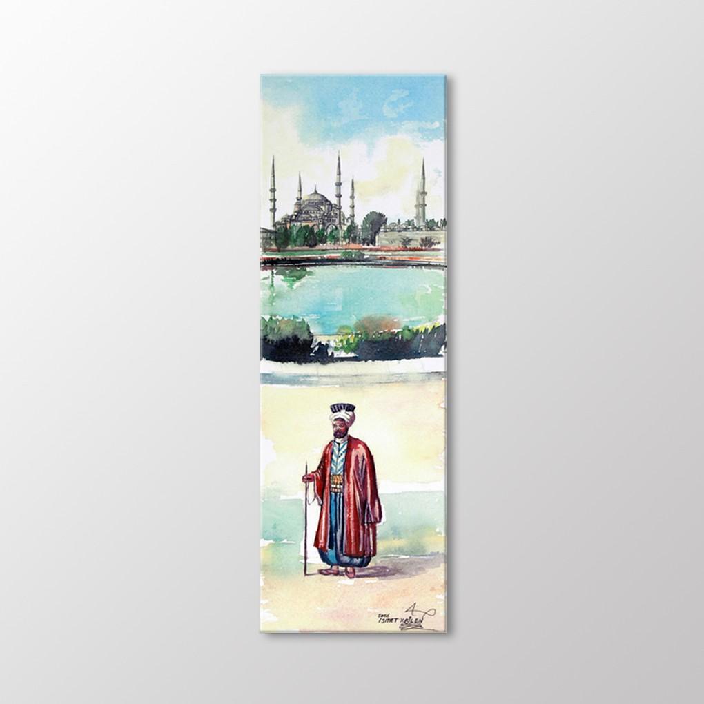 

Акварель, Картина Голубой мечети