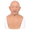Mask Old Man Realistic Full Head Cover Male Face Mask High Quality Silicone Facemask Cosplayer Head Masks Party