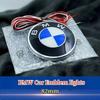 LED osvetlenie znaku na aute 82mm Predné alebo zadné Statické Jednofarebné Červené Modré Biela PRE BMW F10 E90 E60 E61 E93 E87 F30 F15 X1 X3 X5 X6