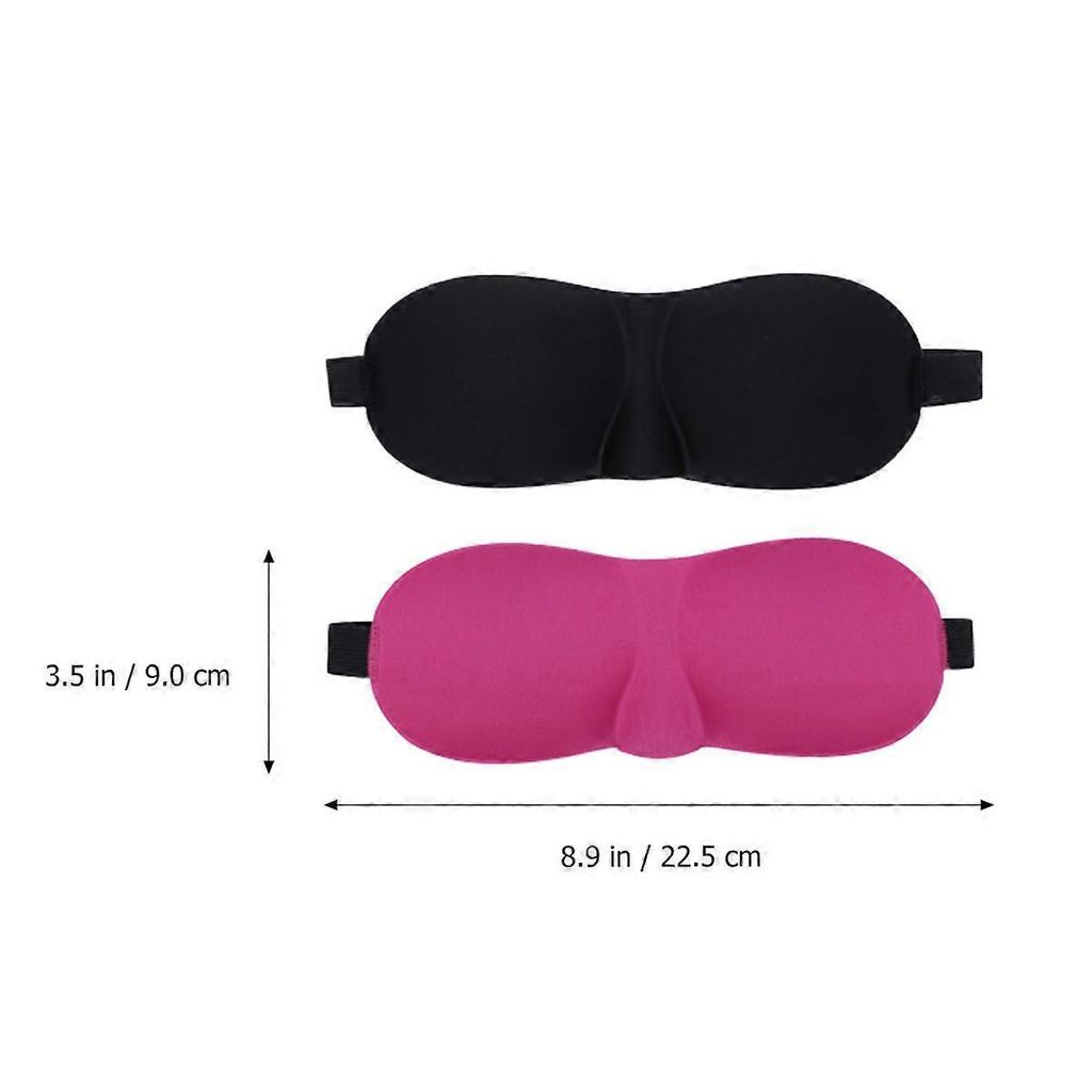 Adjustable 3D Eyeshade Blindfold for Shading 4Pcs Sleeping Eye Mask