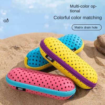 Hollow Eyeglasses Holder EVA Glasses Storage Box Multcolor Swim Goggles Case  Swimmers