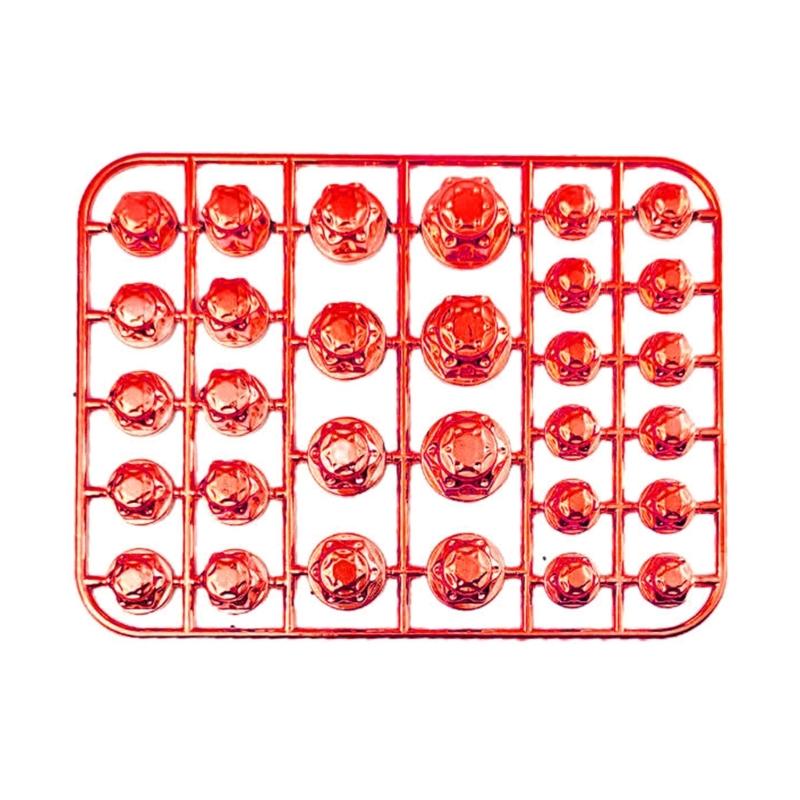 30Pcs Motorcycle Modification Head Cover Screw Decorative Parts for Most Model