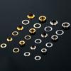 Grommets Eyelets Set with Install Tool Eyelet Punch Kits for Leathers Belt Shoes