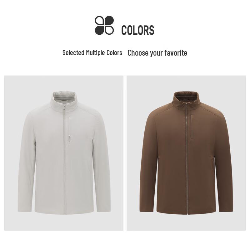 MONTAGUT Men's Business Casual Wool Padded Jacket