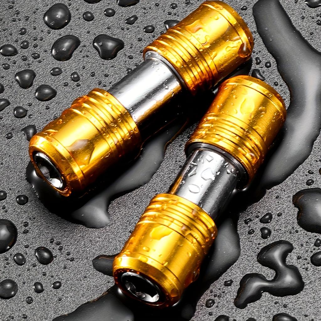 Double Head Screwdirver Bit Holder Quick Release Double Head Drill Bit Holder 1/4 Inch Hex Inner Hole for Power Drill