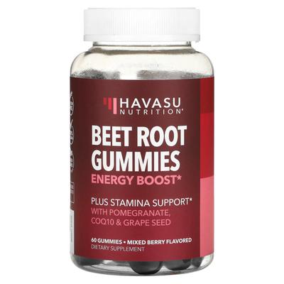 Beetroot Gummies, Mixed Berry Flavor, 60 Gummies