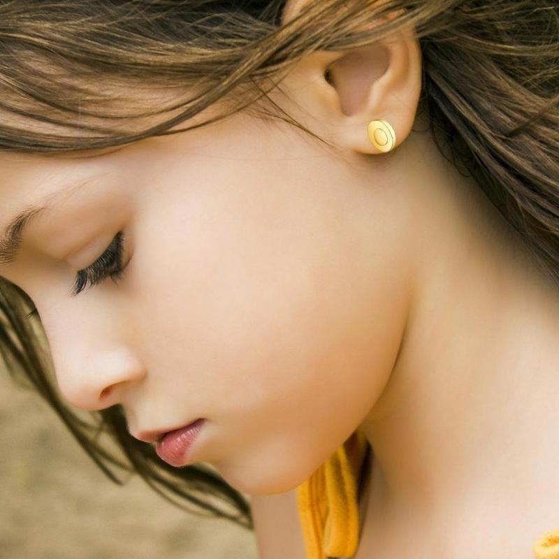 Security Screw On Earring Backs Practical Post Connector with Locking Attachments Earring Backs for Droopy Ear Studs