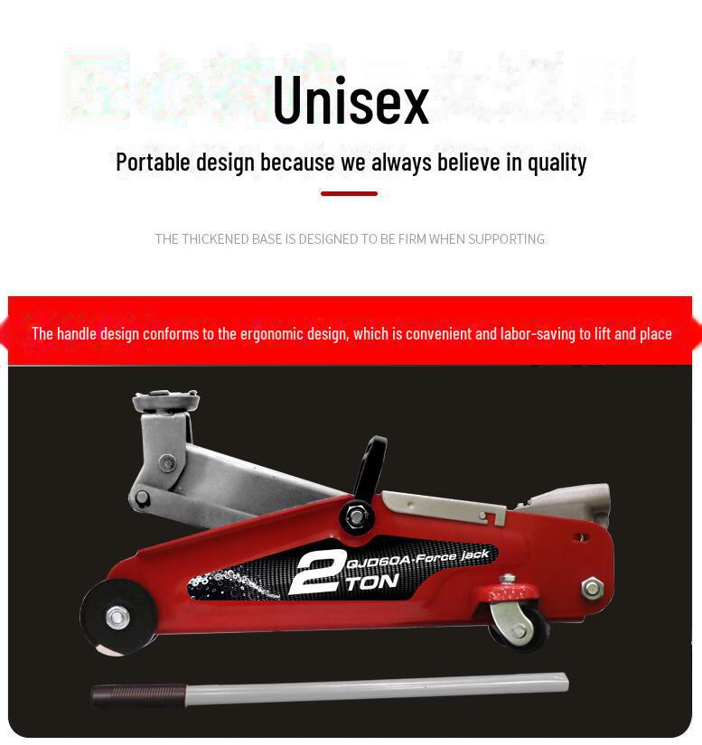 2-Ton Hydraulic Car & SUV Jack for Tire Changing