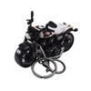 Harley Motorcycle Biker Doll Keychain - Cartoon Bag Charm and Car Pendant Gift