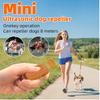 Mini Dog Repellent Portable Ultrasonic Dog Repeller with LED Flashlight USB Rechargeable Anti Barking Device Ultrasonic Deterren