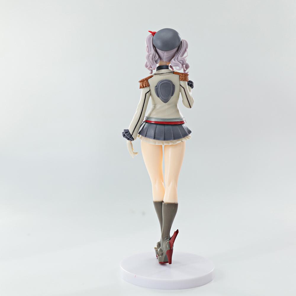 24CM Kantai Collection Figure Kan Colle Kashima Hibiki Azur Lane Anime Girl PVC Action Figure Toy Game Statue Model Doll