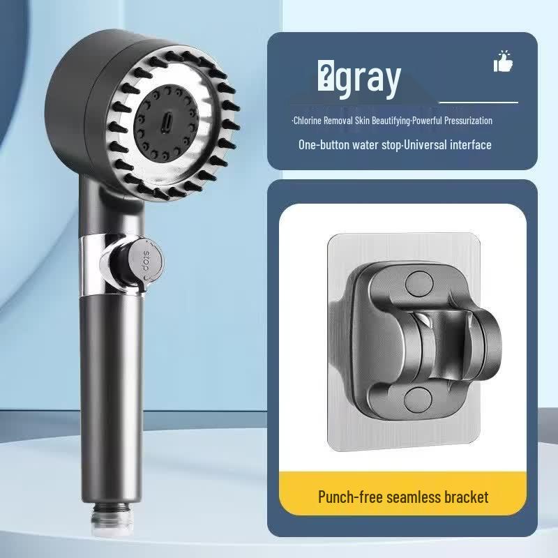 OLOEY Pressurized Shower Head Set