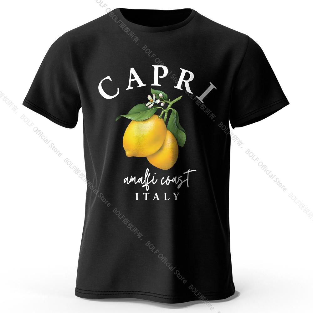 Modern Lemon Graphic Tee 100% Cotton - Clean Contemporary Design Breathable Everyday Essential