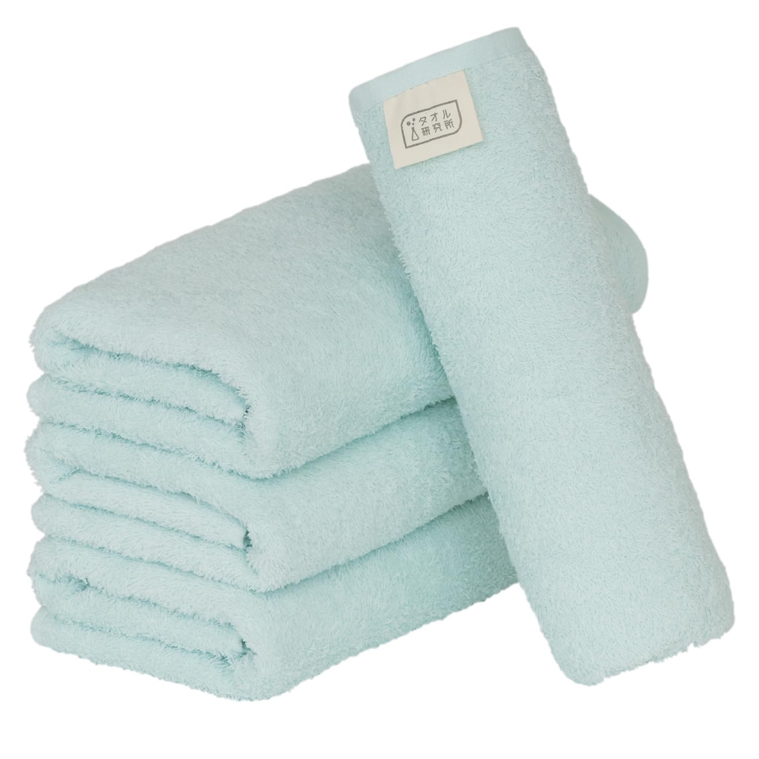 

Towel Laboratory Reason for Large Face Light Whitish Set of Easy to JapanTechnology [The Lightness] #006 Towel, Green, Green, 4, Quick-Drying, Thin,